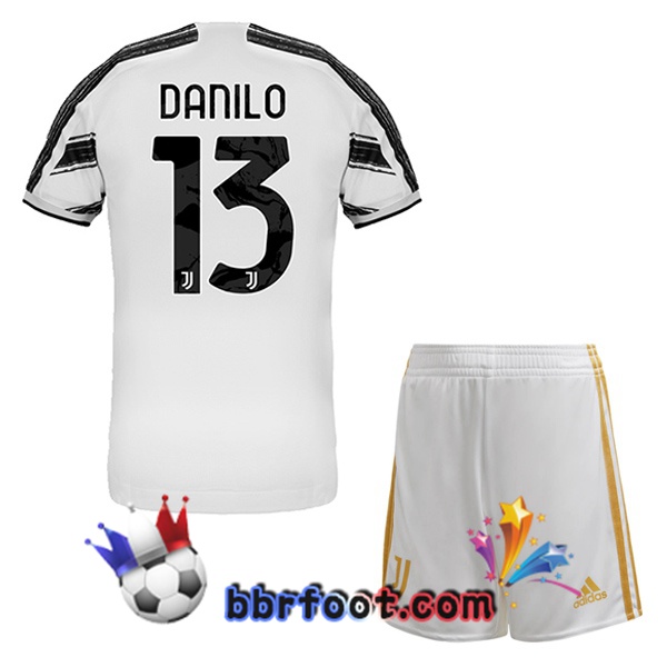 Maillot Foot Juventus (DANILO 13) Enfants Domicile 20/21