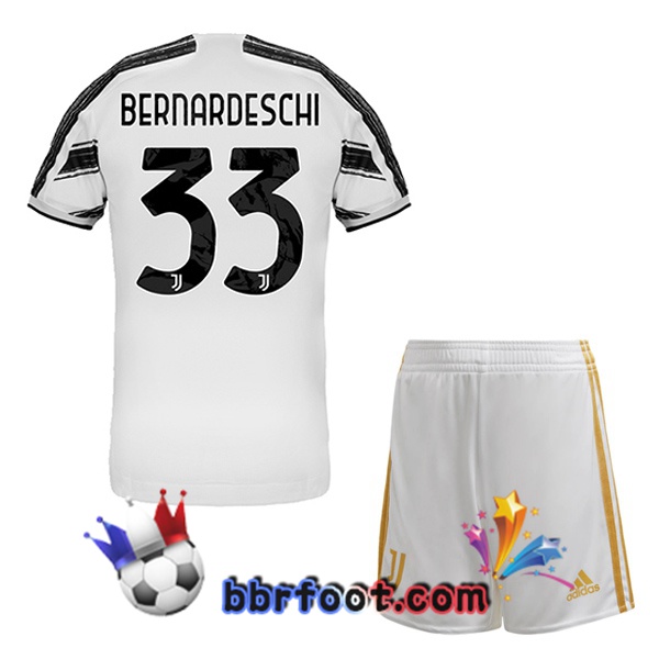 Maillot Foot Juventus (BERNARDESCHI 33) Enfants Domicile 20/21