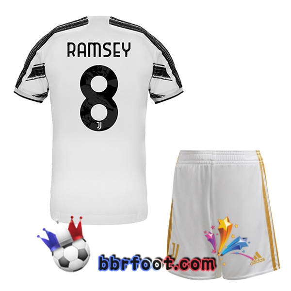Maillot Foot Juventus (RAMSEY 8) Enfants Domicile 20/21