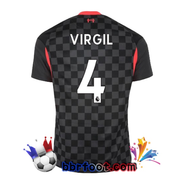 Maillot Foot FC Liverpool (VIRGIL 4) Third 20/21