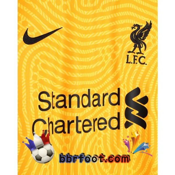 Maillot Foot FC Liverpool Gardien de but Jaune 20/21