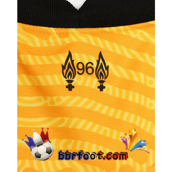 Maillot Foot FC Liverpool Gardien de but Jaune 20/21