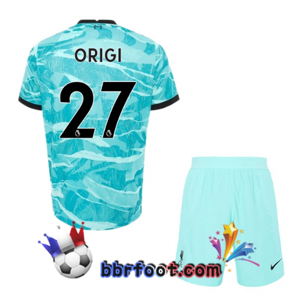 Maillot Foot FC Liverpool (ORIGI 27) Enfant Exterieur 20/21