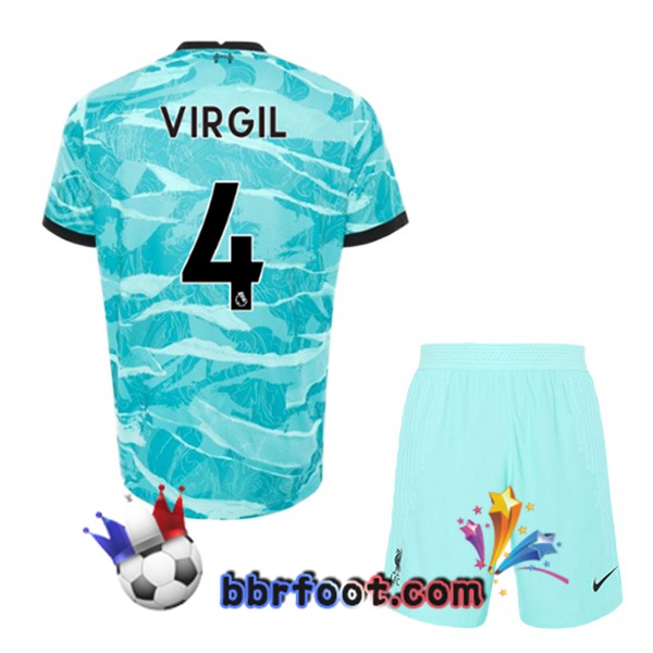 Maillot Foot FC Liverpool (VIRGIL 4) Enfant Exterieur 20/21