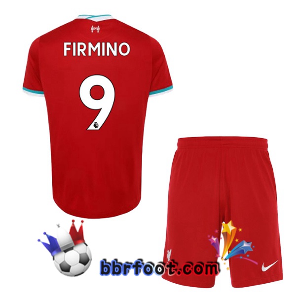 Maillot Foot FC Liverpool (FIRMINO 9) Enfants Domicile 20/21