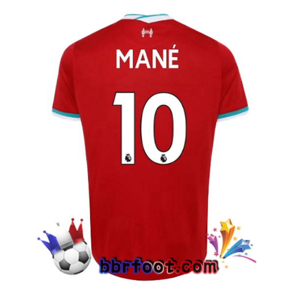 Maillot Foot FC Liverpool (MANE 10) Domicile 20/21