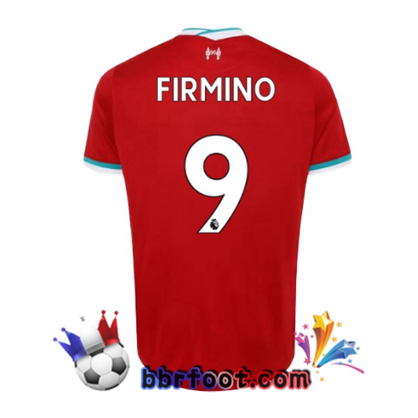 Maillot Foot FC Liverpool (FIRMINO 9) Domicile 20/21