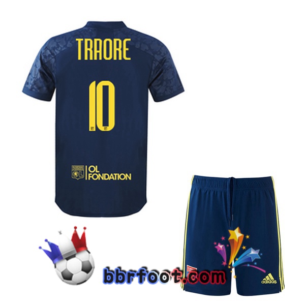 Maillot Foot Lyon OL (TRAORE 10) Enfant Third 20/21