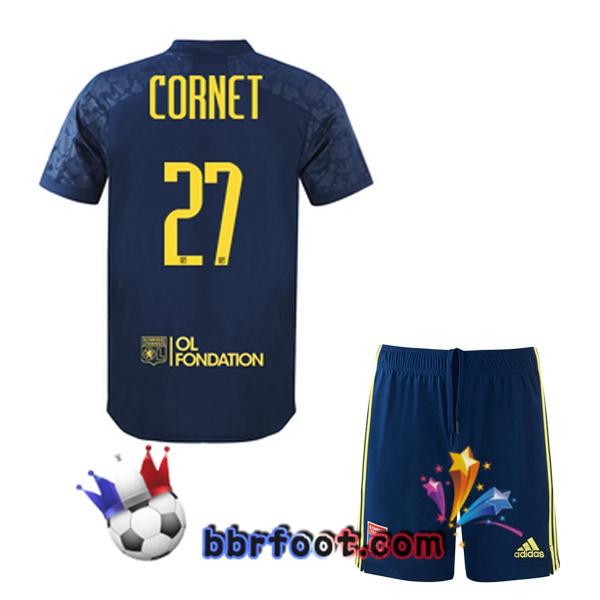 Maillot Foot Lyon OL (CORNET 27) Enfant Third 20/21