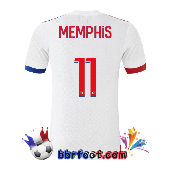 Maillot Foot Lyon OL (MEMPHIS 11) Domicile 20/21