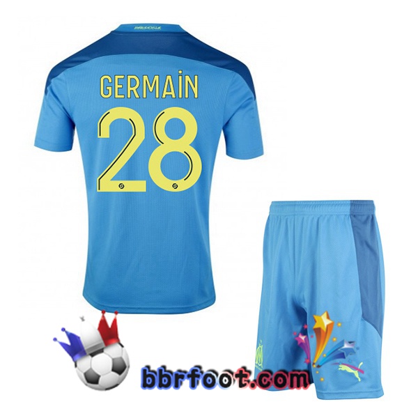 Maillot Foot Marseille OM (GERMAIN 28) Enfant Third 20/21
