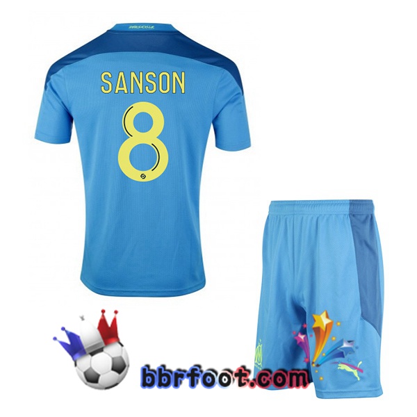 Maillot Foot Marseille OM (SANSON 8) Enfant Third 20/21