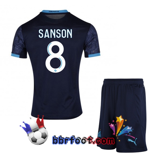 Maillot Foot Marseille OM (SANSON 8) Enfants Exterieur 20/21
