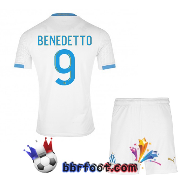 Maillot Foot Marseille OM (BENEDETTO 9) Enfants Domicile 20/21