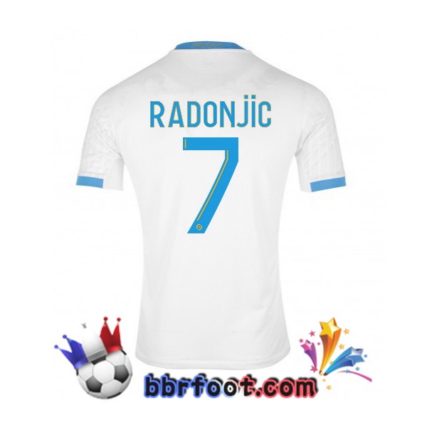 Maillot Foot Marseille OM (RADONJIC 7) Domicile 20/21