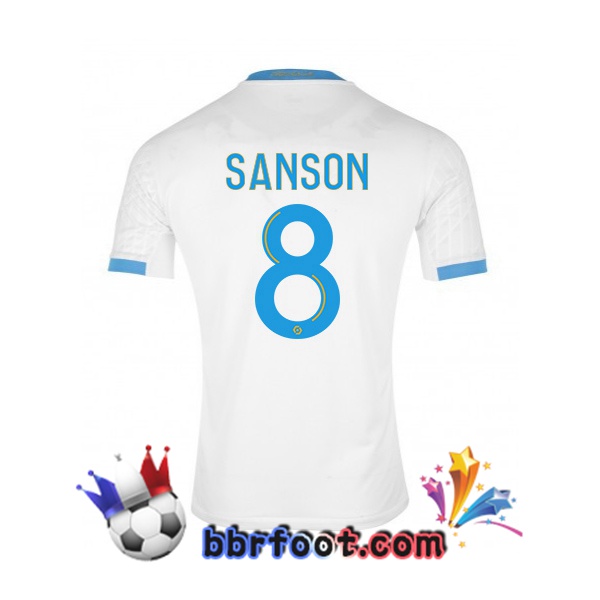 Maillot Foot Marseille OM (SANSON 8) Domicile 20/21