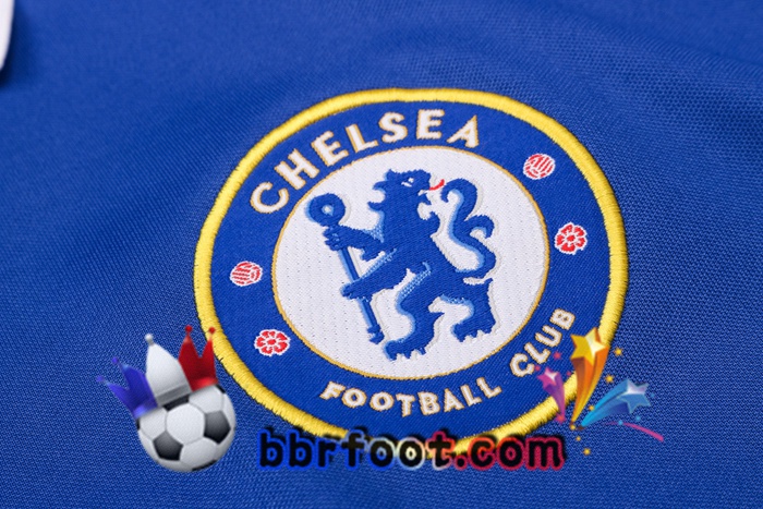 Polo Foot FC Chelsea + Pantalon Bleu Blanc 20/21