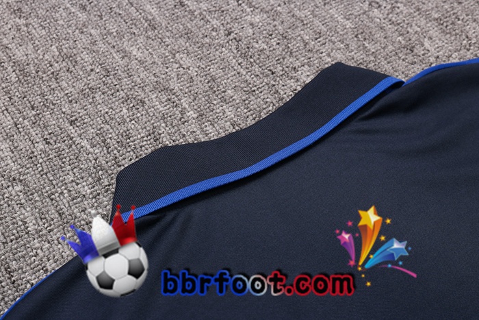 Polo Foot FC Chelsea + Pantalon Bleu Royal 20/21