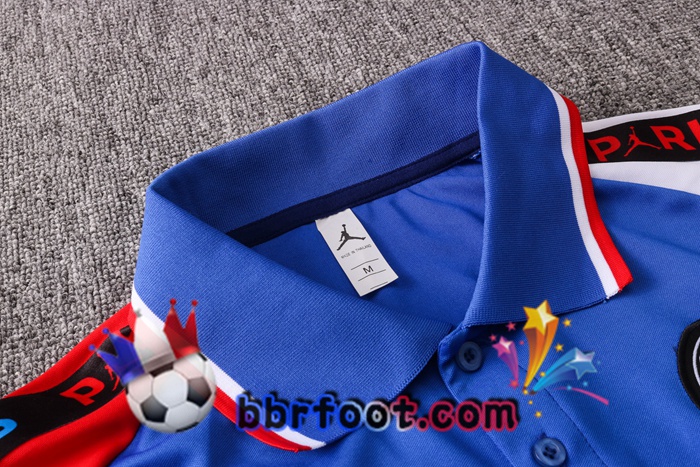 Polo Foot JORDAN Paris PSG + Pantalon Bleu Blanc Rouge 20/21