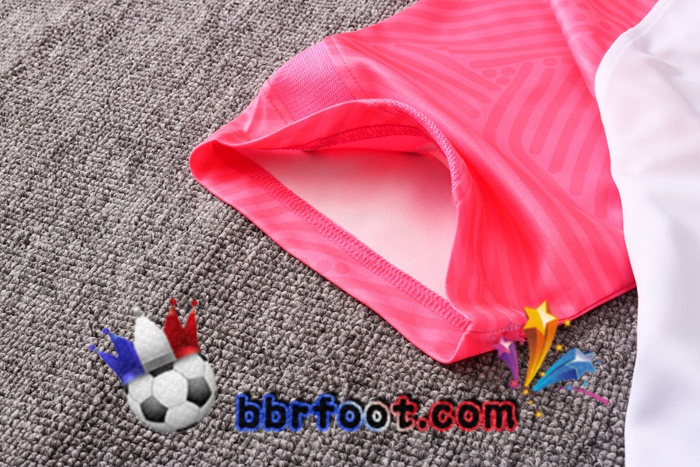 Polo Foot JORDAN Paris PSG + Pantalon Blanc Rose 20/21