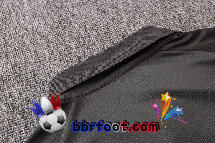 Polo Foot Real Madrid + Pantalon Gris Fonce 20/21