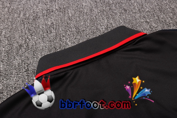 Polo Foot Paris PSG + Pantalon Noir Gris 20/21