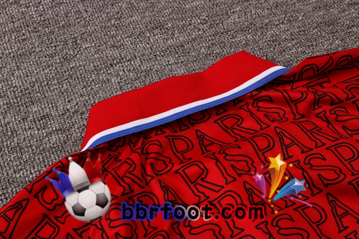 Polo Foot Paris PSG + Pantalon Rouge 20/21