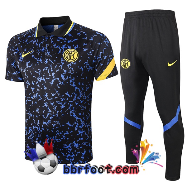 Polo Foot Inter Milan + Pantalon Bleu 20/21