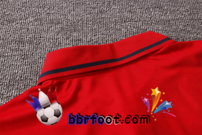 Polo Foot France + Pantalon Rouge 20/21
