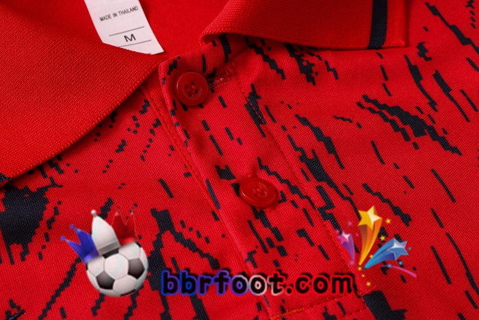 Polo Foot France + Pantalon Rouge 20/21