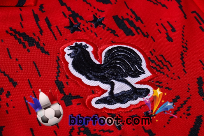 Polo Foot France + Pantalon Rouge 20/21