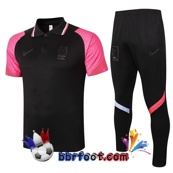 Polo Foot Corée + Pantalon Noir 20/21