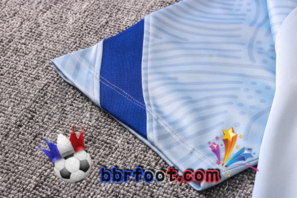 Polo Foot FC Chelsea + Pantalon Bleu Clair 20/21