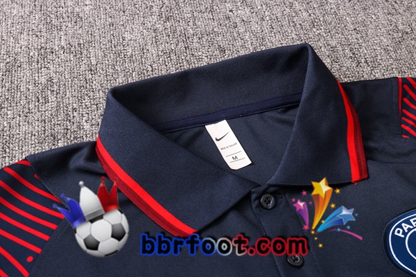 Polo Foot Paris PSG + Pantalon Bleu Royal 20/21