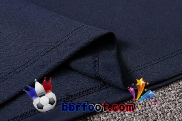 Polo Foot Paris PSG + Pantalon Bleu Royal 20/21
