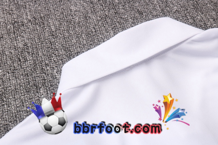 Polo Foot Paris PSG Jordan + Pantalon Blanc 20/21