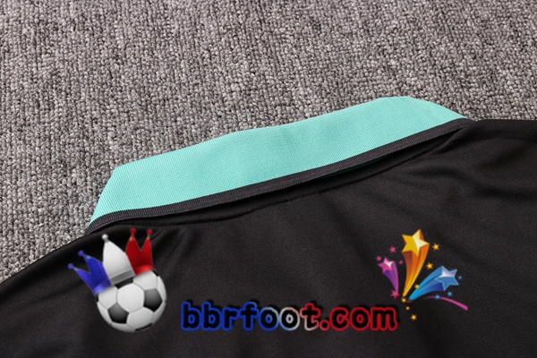Polo Foot FC Liverpool + Pantalon Noir Vert 20/21