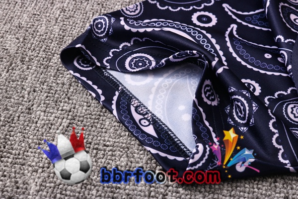 Polo Foot Manchester City + Pantalon Bleu Royal 20/21