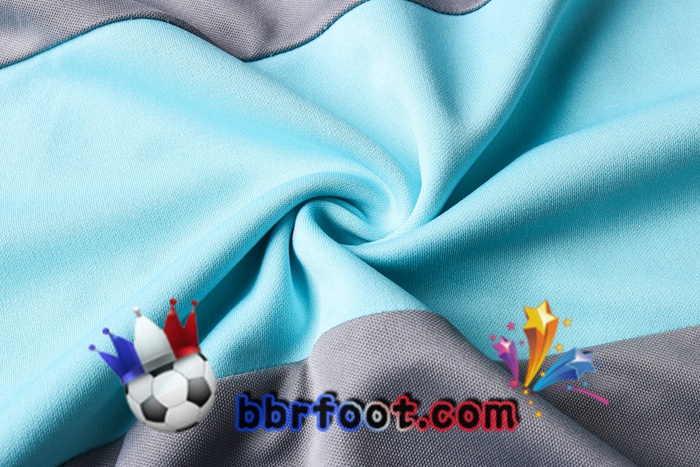 Polo Foot FC Barcelone + Pantalon Gris Vert 20/21