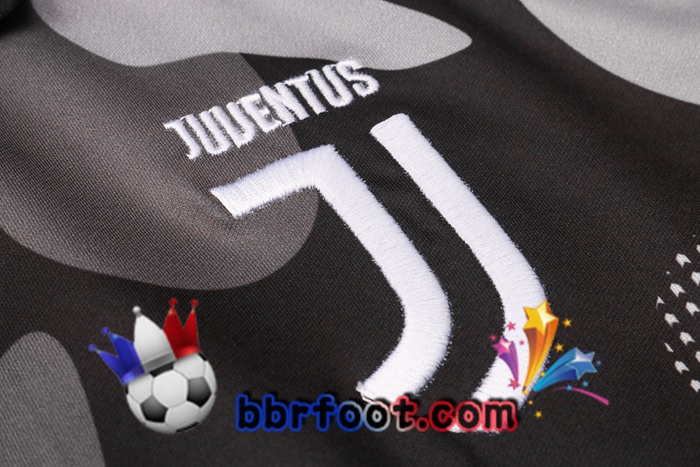 Polo Foot Juventus + Pantalon Noir Blanc 20/21