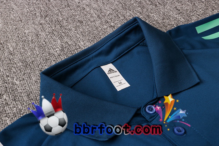 Polo Foot Flamengo + Pantalon Bleu Royal 20/21