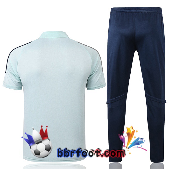 Polo Foot Espagne + Pantalon Vert 20/21