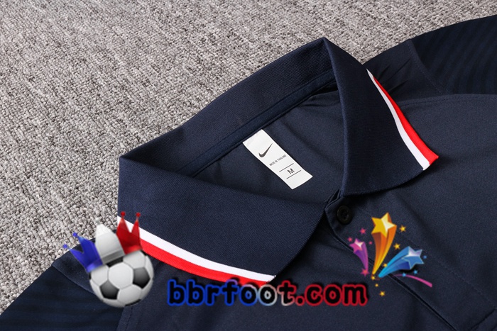 Polo Foot France + Pantalon Bleu Royal 20/21