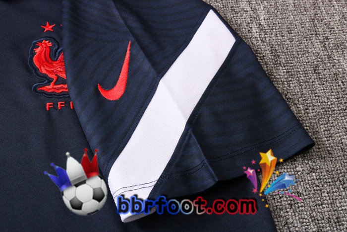 Polo Foot France + Pantalon Bleu Royal 20/21