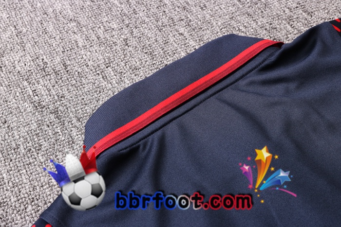 Polo Foot Paris PSG + Pantalon Bleu Royal 20/21