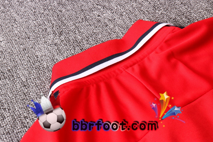 Polo Foot Paris PSG + Pantalon Rouge 20/21