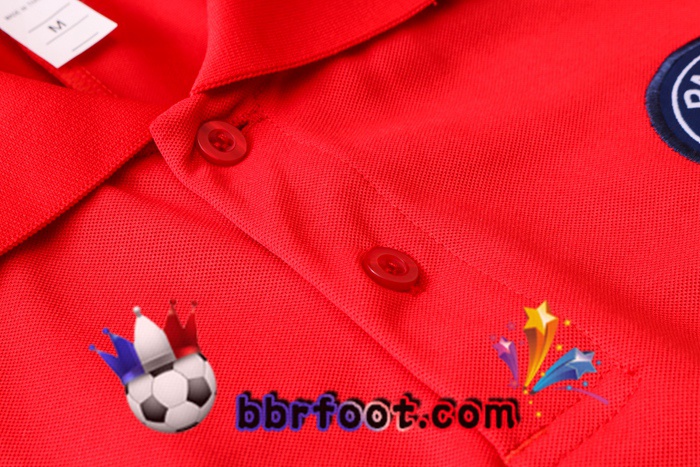 Polo Foot Paris PSG + Pantalon Rouge 20/21