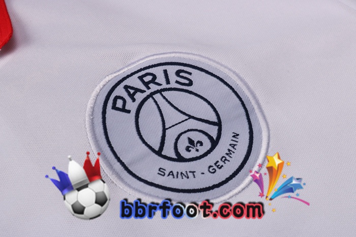 Polo Foot Paris PSG + Pantalon Blanc 20/21