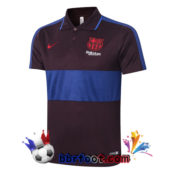 Polo Foot FC Barcelone Marron 20/21