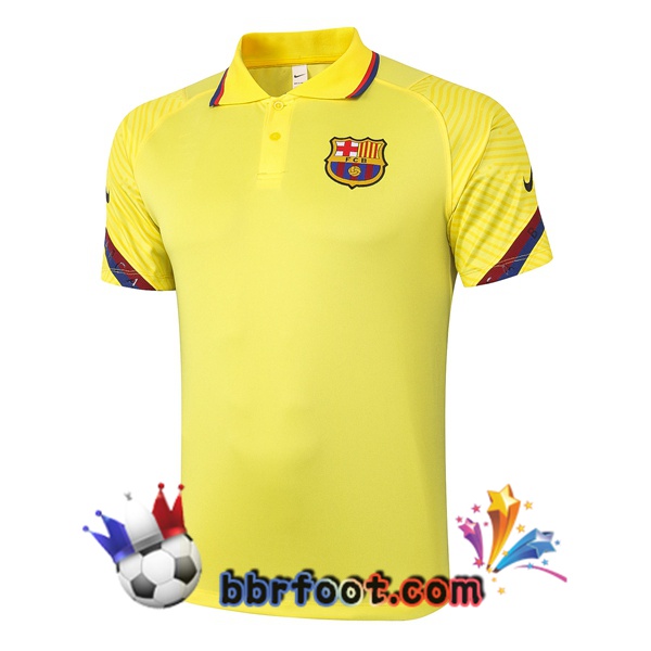 Polo Foot Inter Milan Jaune 20/21